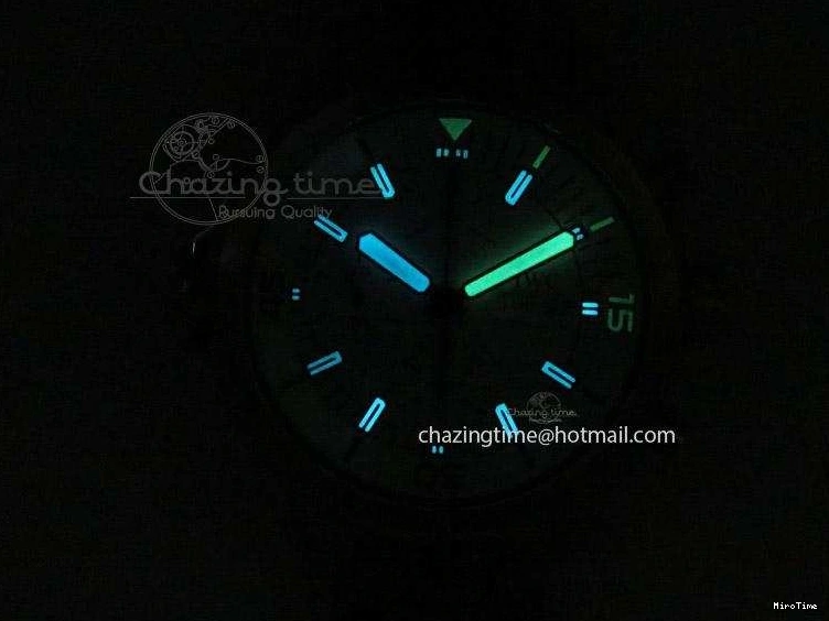 MIROTIME 0131 Versatile Aquatimer Chrono IW376803 V6F 1:1 Best Edition White Dial On SS Bracelet A 7359